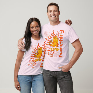 Cattitude Over Everything – Fun & Sassy Cat Design T-Shirt