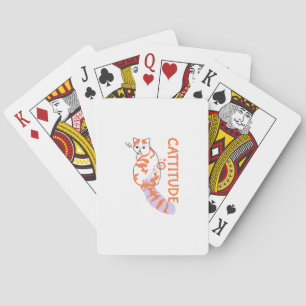 Cattitude Playing Cards