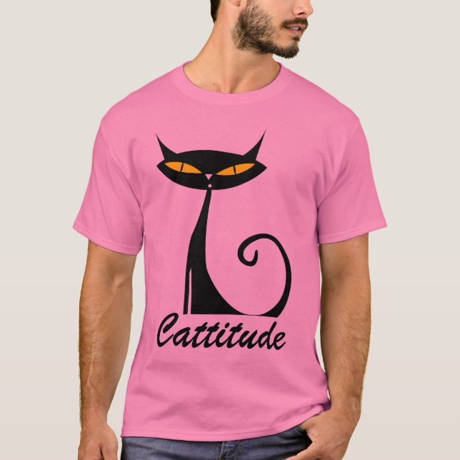 Cattitude T-Shirt (Front)