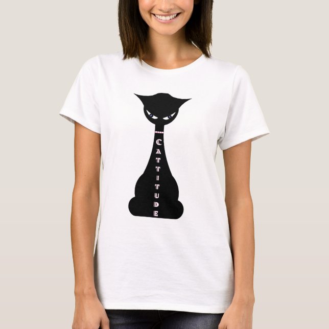 Cattitude T-shirt (Front)