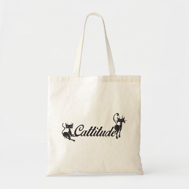 Cattitude Tote (Front)