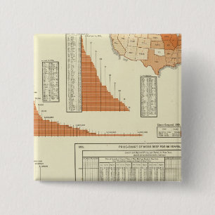 Cattle 15 Cm Square Badge