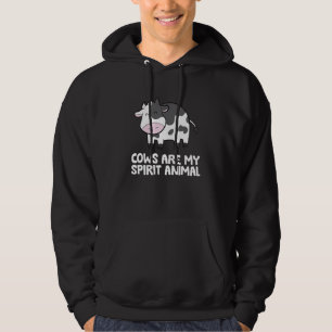 Cattle Cow Cows Are My Spirit Animal Hoodie