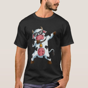 Cattle Dab Bull Riders Cows Farm Farmer Dabbing Co T-Shirt
