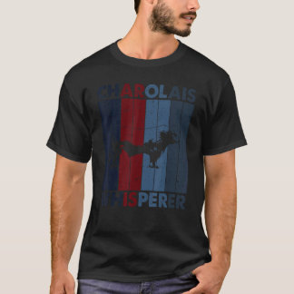 Cattle Dad Mum Cow Whisperer - Farmer Breeder Char T-Shirt