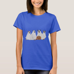 Cattle Dog Ghost Squad   Cute Halloween T-Shirt