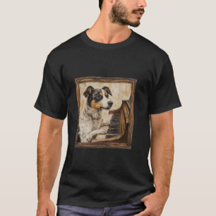 Cattle Dog Piano Dog T-Shirt