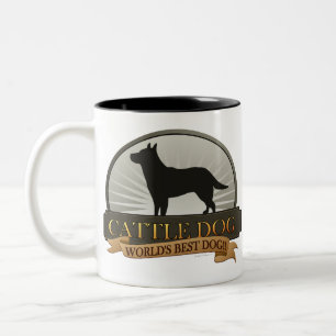 Cattle Dog Two-Tone Coffee Mug