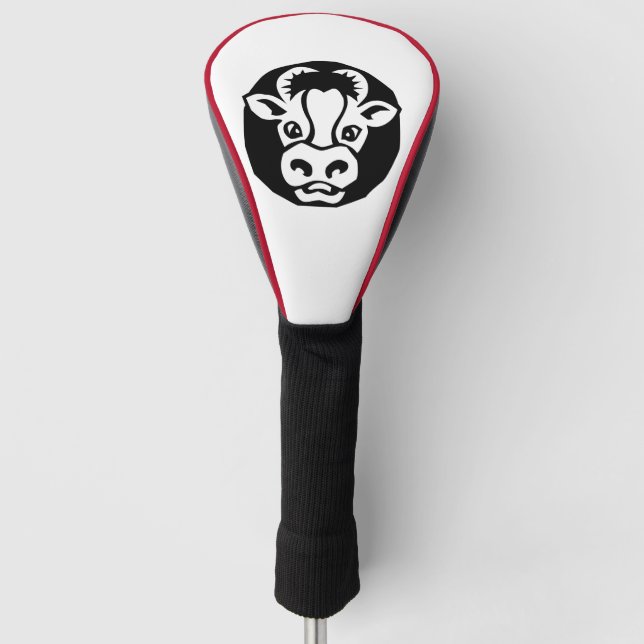 Cattle Golf Head Cover (Front)
