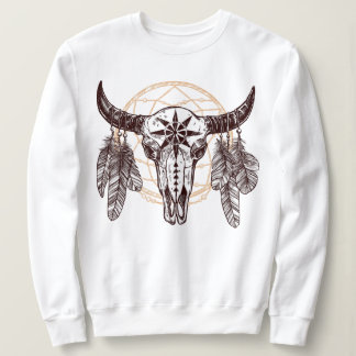 Cattle Head Dream Catcher Sweatshirt