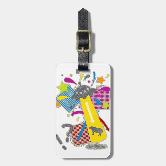 Cattle_Mutilation Luggage Tag (Front Vertical)
