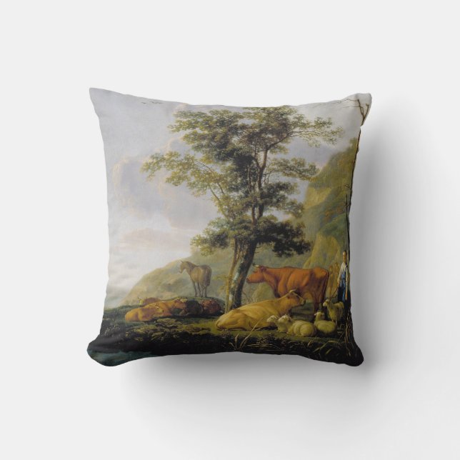 Cattle near a River  Aelbert Cuyp   Cushion (Front)