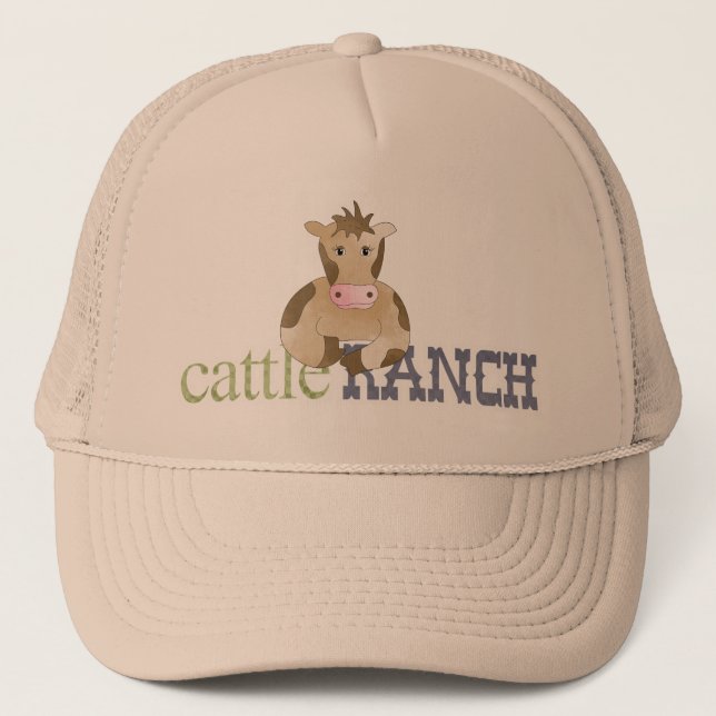 Cattle Ranch Trucker Hat (Front)