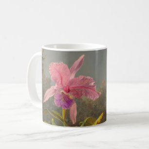 Cattleya Orchid and Three Hummingbirds Heade Coffee Mug