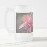 Cattleya Orchid and Three Hummingbirds Heade
