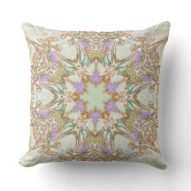 Catulpa Quilted Art Mandala Pillow