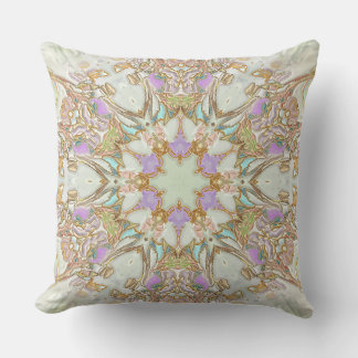 Catulpa Quilted Art Mandala Pillow