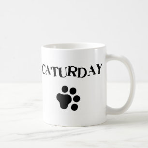Caturday Cute Cat Mug