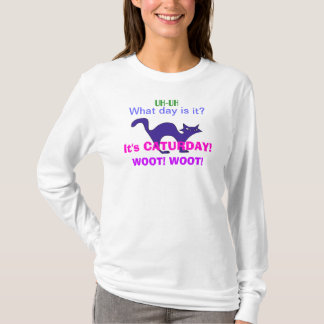 CATURDAY Day Hoodie T-Shirt