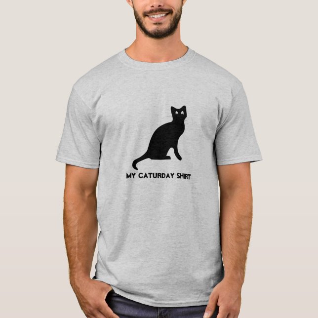 Caturday T-Shirt (Front)