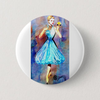 CATWALK CIRCA 1950 6 CM ROUND BADGE