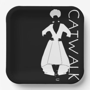 Catwalk Paper Plates