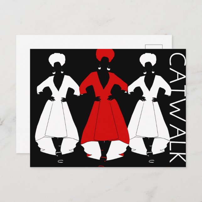 Catwalk Postcard (Front/Back)