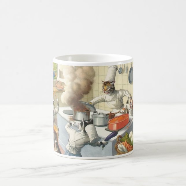 CATWALKS: Kitchen Catastrophe   White Mug (Center)