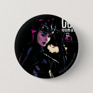 Catwoman 6 Cm Round Badge