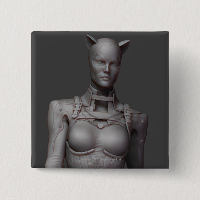 Catwoman Alternate 15 Cm Square Badge (Front)