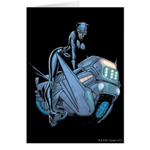 Catwoman and bike