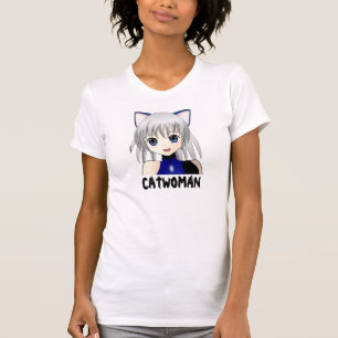 Catwoman Anime T-shirts