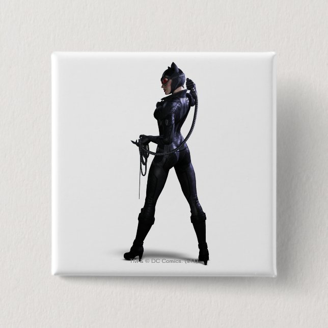 Catwoman Colour 15 Cm Square Badge (Front)