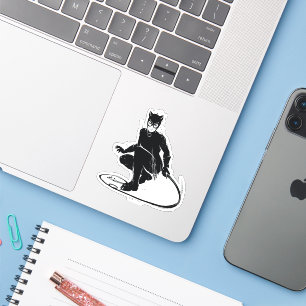 Catwoman Ink Brush Pose