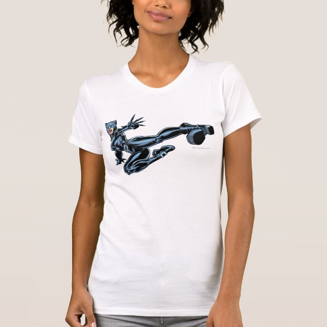 Catwoman kicks T-Shirt (Front)