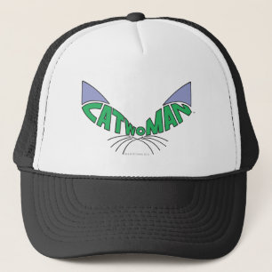 Catwoman Logo Green Trucker Hat