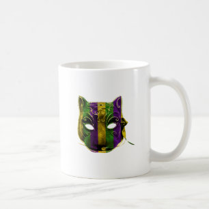 Catwoman Mardi Gras Mask Coffee Mug