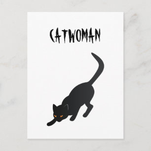 Catwoman Postcard