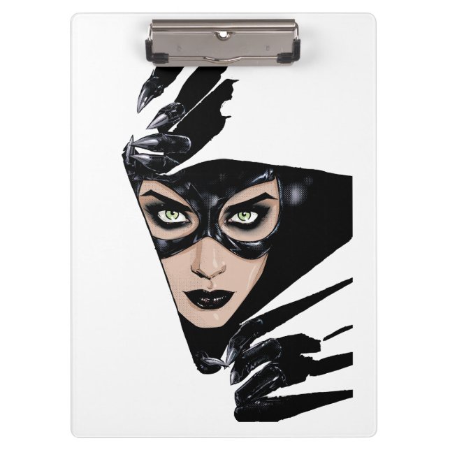 Catwoman The Claws Are Out Cover Illustration Clipboard (Front)