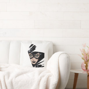 Catwoman The Claws Are Out Cover Illustration Cushion
