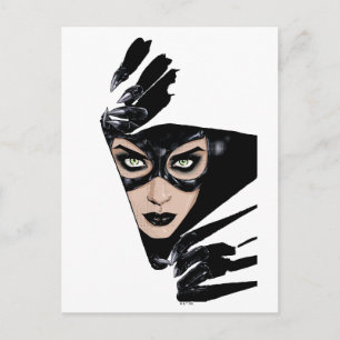 Catwoman The Claws Are Out Cover Illustration Postcard