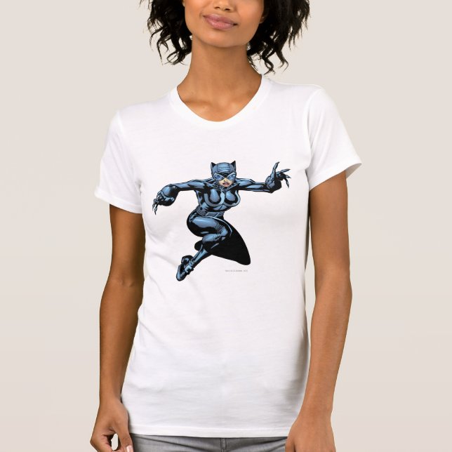Catwoman with Claws T-Shirt (Front)