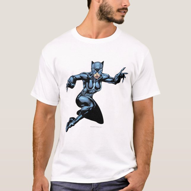 Catwoman with Claws T-Shirt (Front)