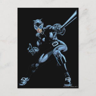 Catwoman with Whip Postcard