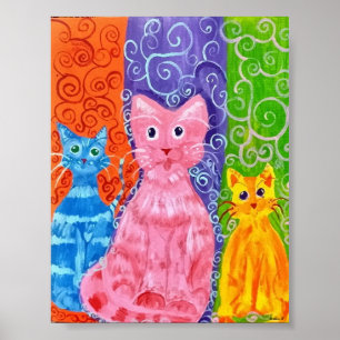 Catz of Colour Poster