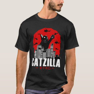 Catzilla Cute Cat Stuff For Cat Lover T-Shirt