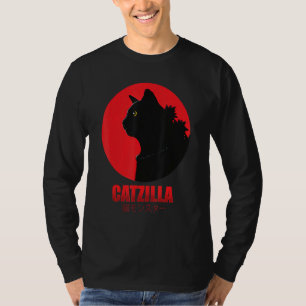 Catzilla Funny Cat Shirt, Funny Cat T-Shirt