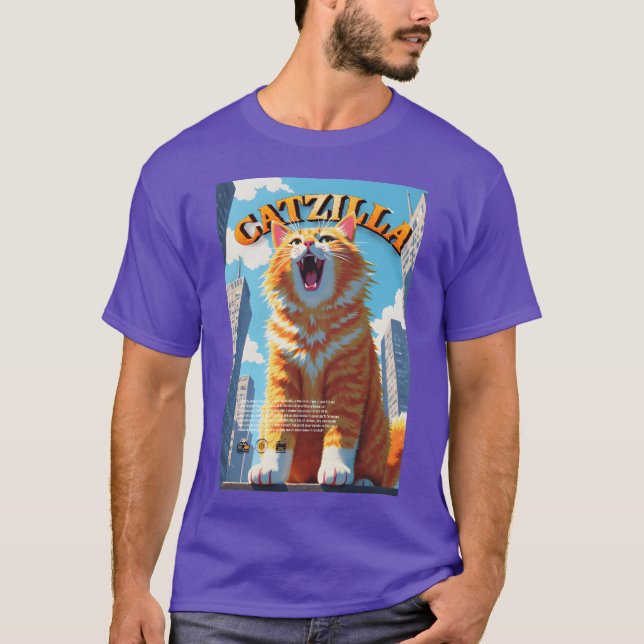 catzilla girl T-Shirt (Front)