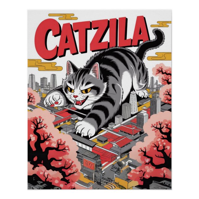Catzilla Poster (Front)