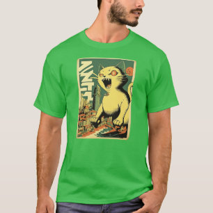 Catzilla strikes back T-Shirt